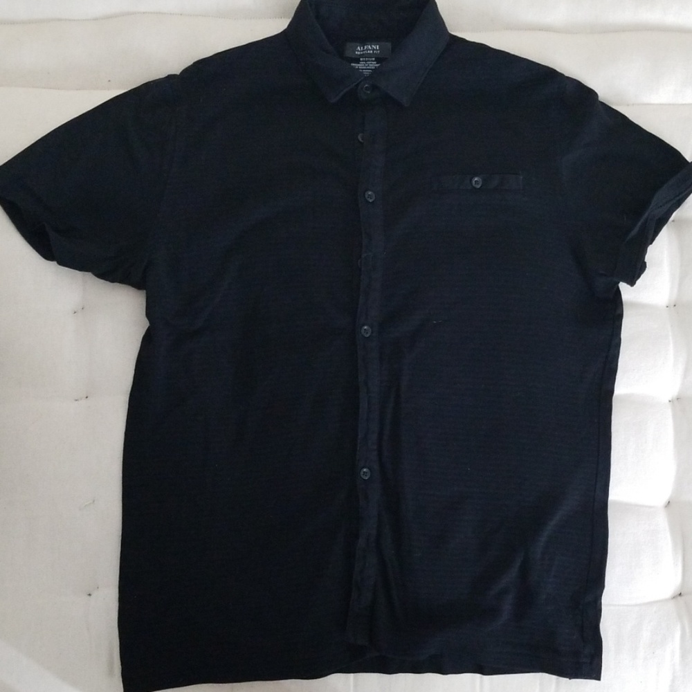 Black Button Down
